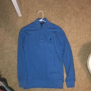 Men’s small polo zip up